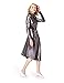 Produktbild Amazon-Marke: find. Damen Wickelkleid, Silber (Gunmetal), 36, Label: S