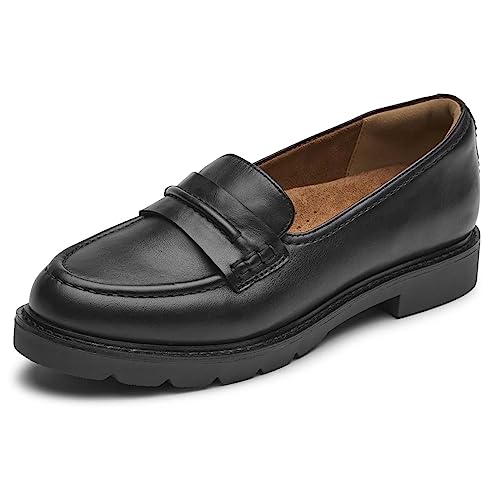 Cobb Hill Women's Janney Loafer, Black Leather, 8.5 #TOP10
