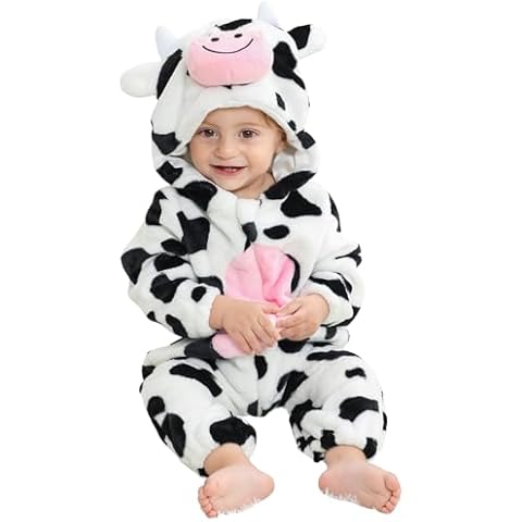 maxToonrain Baby Cow Costume Romper for Toddlers Cover