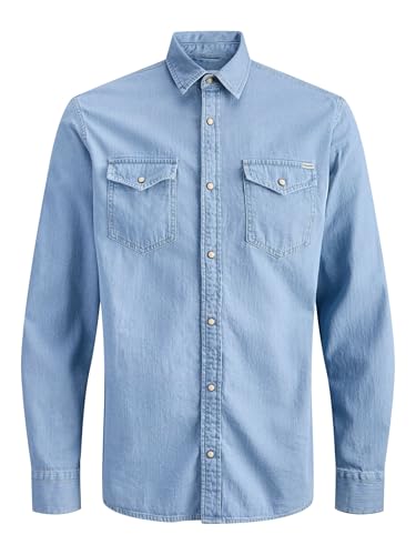 Image of Jack & Jones Men's Jjesheridan Shirt L /S Noos Jjesheridan Shirt L /S Noos (Pack of 1)