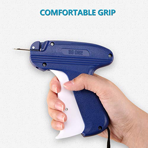 Tagging Gun For Clothing, Bs One Retail Price Tag Gun For Clothes Labeler With 6 Needles & 1000Pcs Barbs Fasteners & 200Pcs Price Tag Organizer Bag For Store Warehouse & Garage Yard Sale Boutique #TOP4