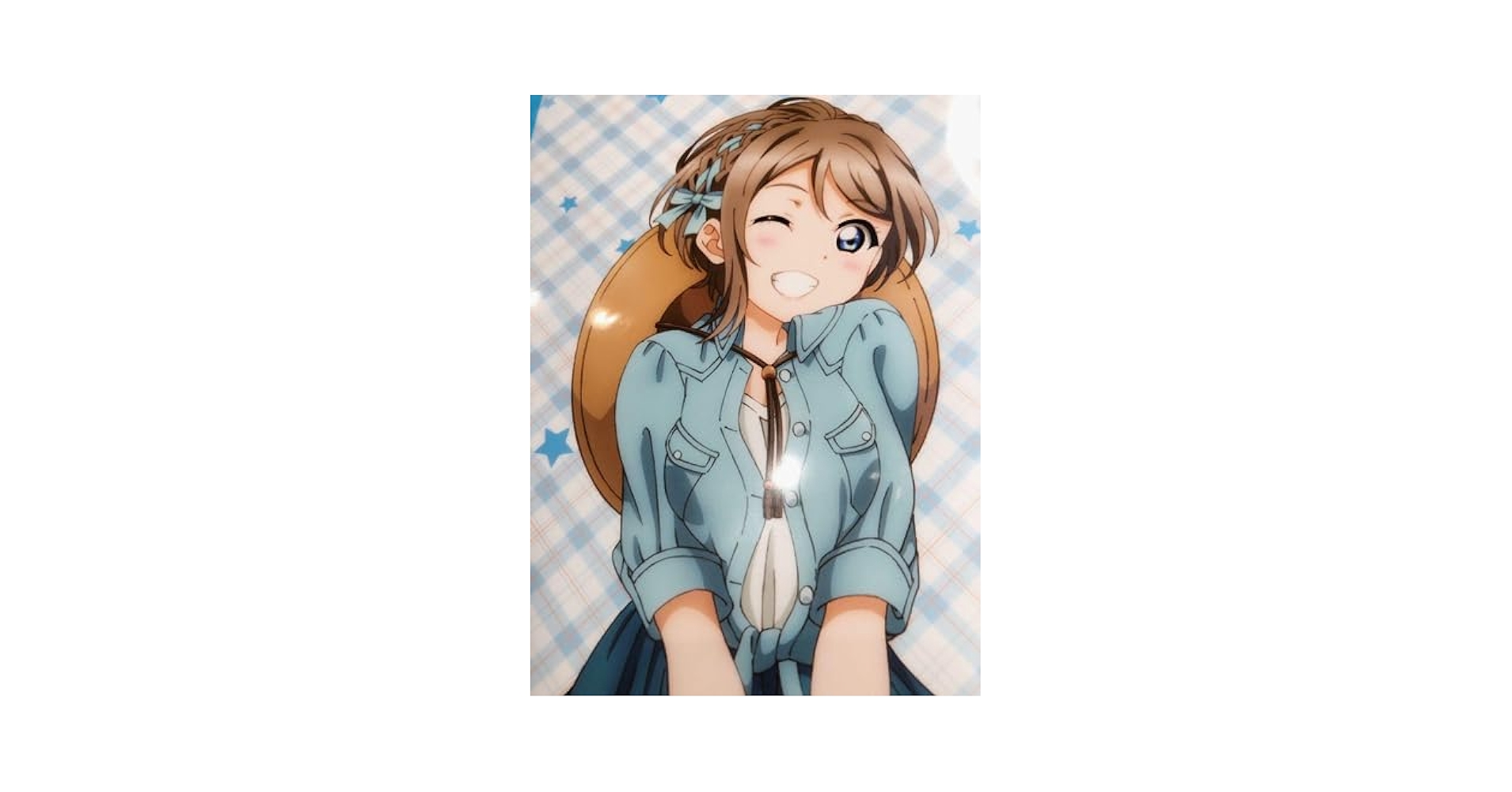 Amazon.co.jp: A4クリアファイル 渡辺曜 私服 ラブライブ