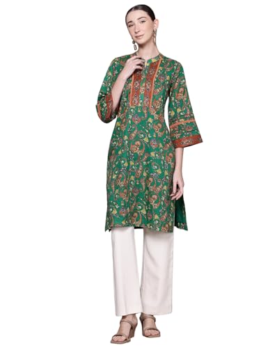 Image of Aarke Ritu Kumar Green Dandelion Kurta