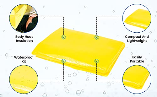 Miniatura 6 de Primacare CSCB-6821 Manta de transporte desechable, amarilla, 90 pulgadas x 60 pulgadas (paquete de 18)