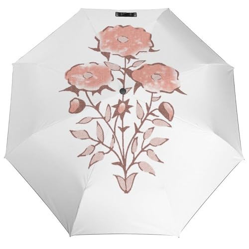 Parapluie de pluie pliable léger et facile à ranger