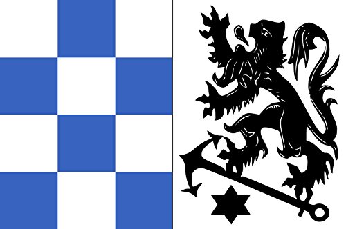 Drapeau Middelkerke grand format paysage mât pavillon horizontal