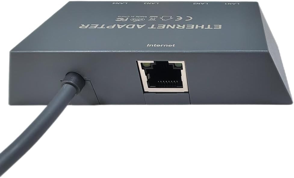 Jual Adaptor Ethernet Starlink Gen 3 v4 / Mini–2M, 4 Port LAN RJ45,  Mendukung 4 Perangkat,1000 Mbps | Shopee Indonesia 4 RJ45 ポートを備えた for Starlink Gen3/Mini イーサネット アダプタ用 他のデバイス用の有線外部ネット