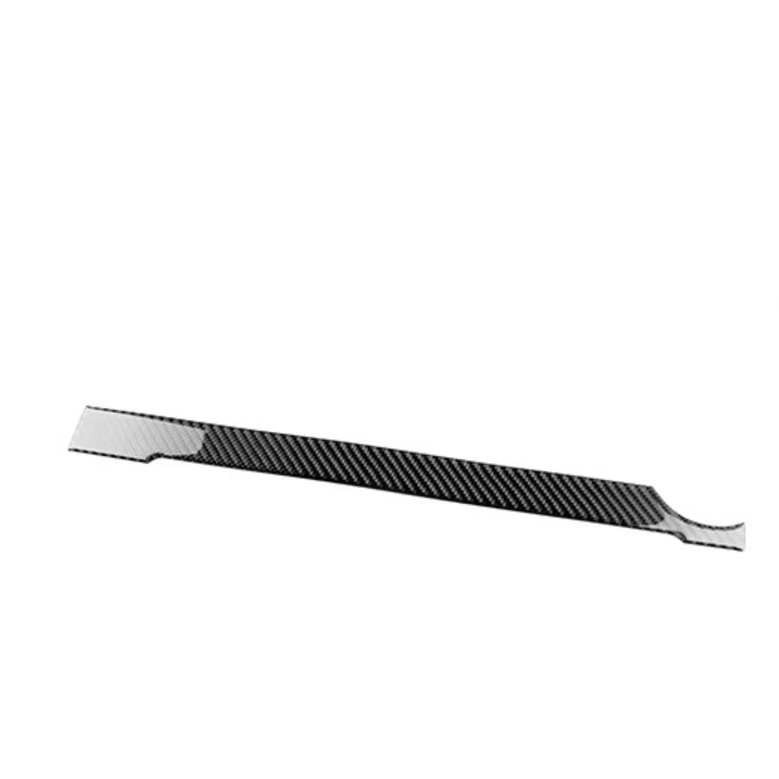Yakisa For Lhd Black Carbon Interior Trim For Seat For Ibiza 6L 2003 2004 2005 2006 2007 2008 Real Soft Carbon Fiber Sticker Lhd Rhd Car Passenger Co-Pilot Strip Interior Auto Central Decoration
