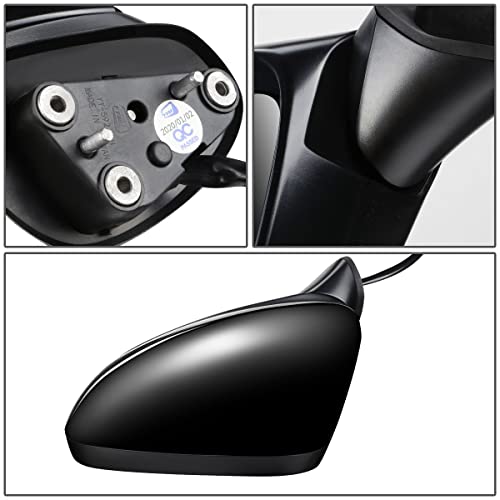 Dna Motoring Oem-Mr-Ma1320187 Left Driver Side Mirror Compatible With 14-16 Mazda 6, Powered Adjust+Non Heated+Turn Signal+Blind Spot Detection #TOP4