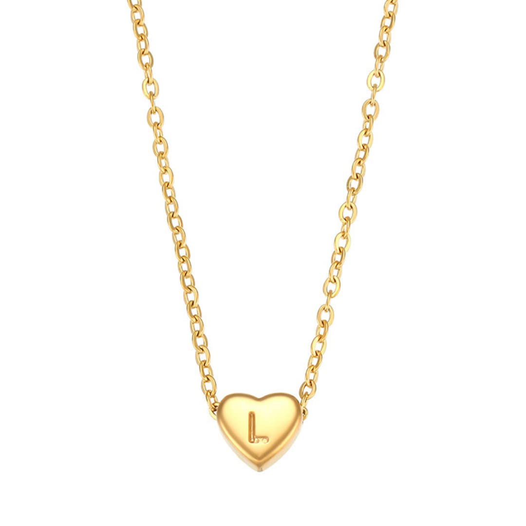 Miss TiaraMissTiara Heart Shape Design Chain Pendant Necklace for Girl and Women