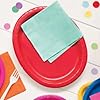 Ruby Red Solid Oval Paper Plates (30cm) Pack of 8 - Elegant & Durable ...