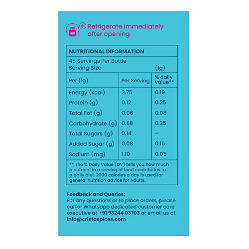 CRISTA Mexican Taco Seasoning