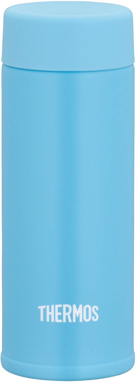 Thermos Water Bottle, Vacuum Insulated Pocket Mug, 4.2 fl oz (120 ml), Light Blue JOJ-120 LB (Small Capacity Model)