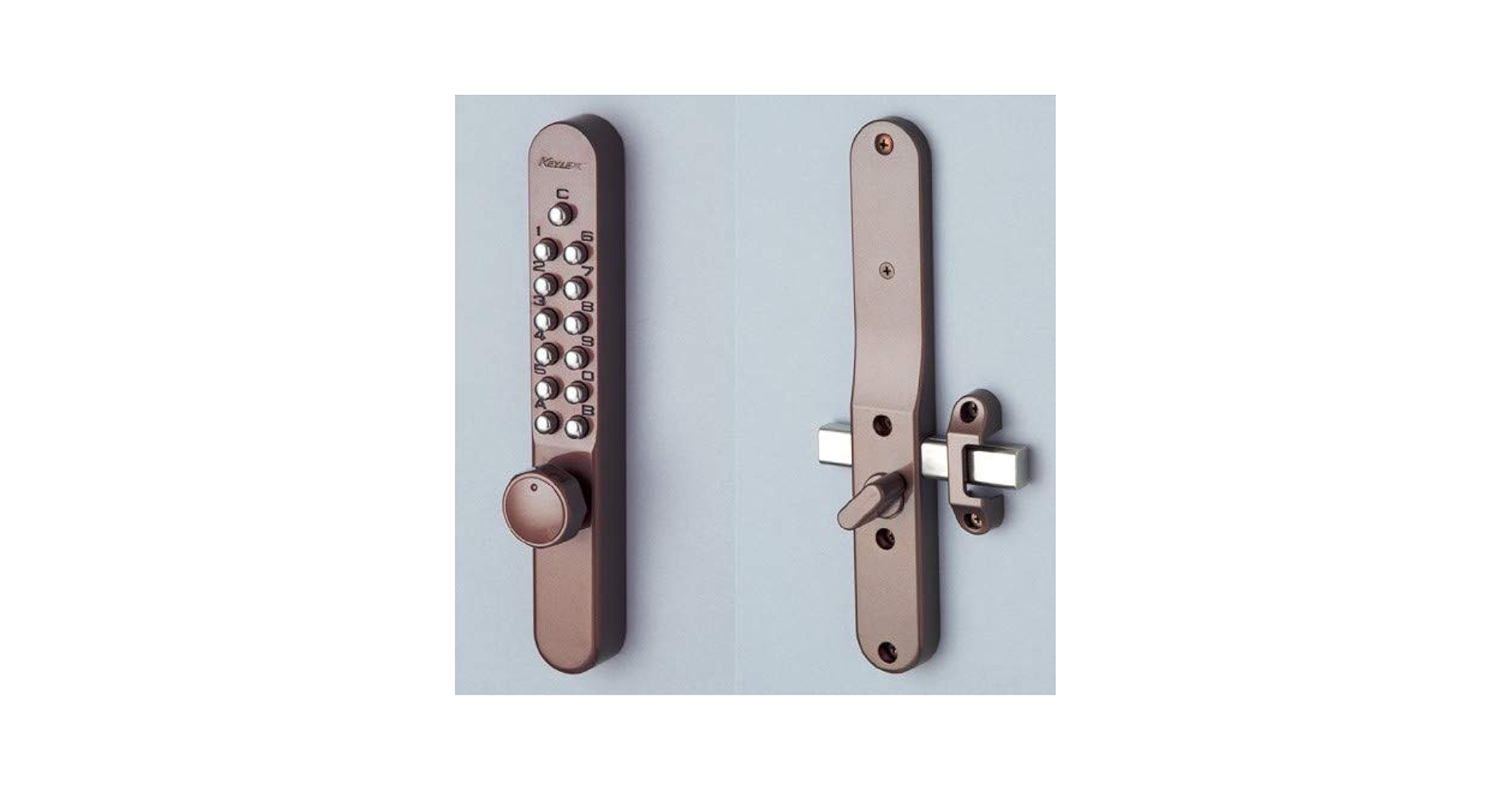 Amazon | キーレックス800 面付本締錠(22804) シルバー | 補助錠