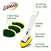 Libman Dishmatic I-Stand Dish Wand Kit, Kitchen Cleaning Scrub Brush with Handle and Soap Dispenser for Scrubbing and Washing Dishes, Refillable Standing Dispensing Scrubber Brushes, 3 Sponge Refills