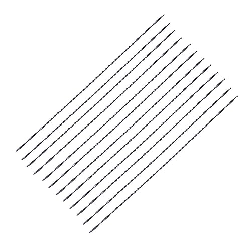 HOLIDYOYO 12pcs Jigsaw U-Shank Blades Scroll Saws Spiral Blades U-Shape Saws Accessories Cutting Tool