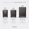 TUMI - 19 Degree Lite 4 Wheel Luggage - Lightweight and Highly Durable, Modern Contour, Hard Shell Men's and Women's Suitcase - 21.75 International Carry-On, Black Graphite