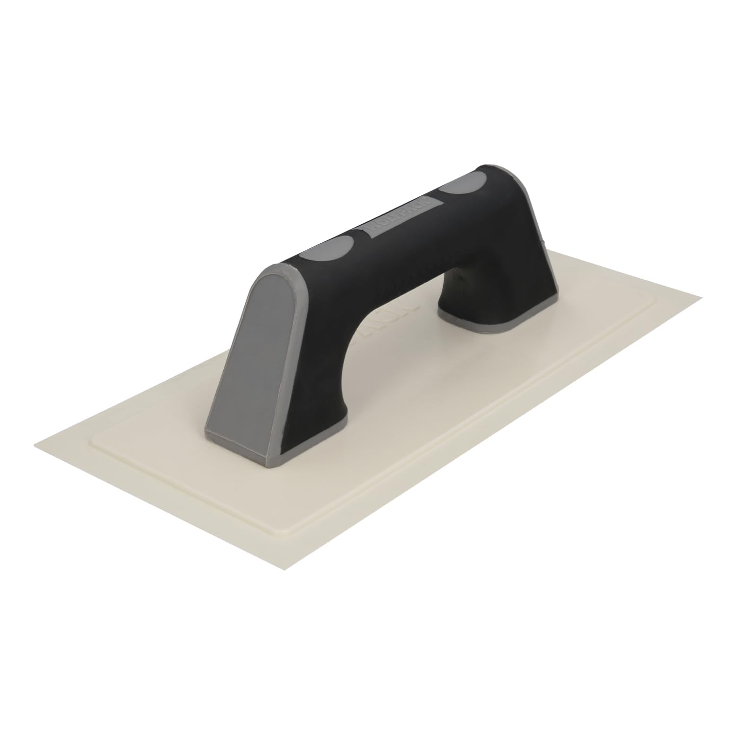 WOLFPACK LINEA PROFESIONAL Llana/Talocha Con Mango de Plastico ABS Borde Flexible. Especial Lechadas. Base 280x140 mm. Mango Ligero y Ergonomico
