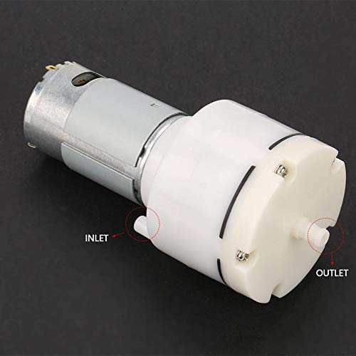 Mini Air Pump, DC 24V Mini Small Low Noise Short Filling Time Air Pump