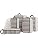 U+U 6 Set Compression Packing Cubes - Ultralight Travel Organizers