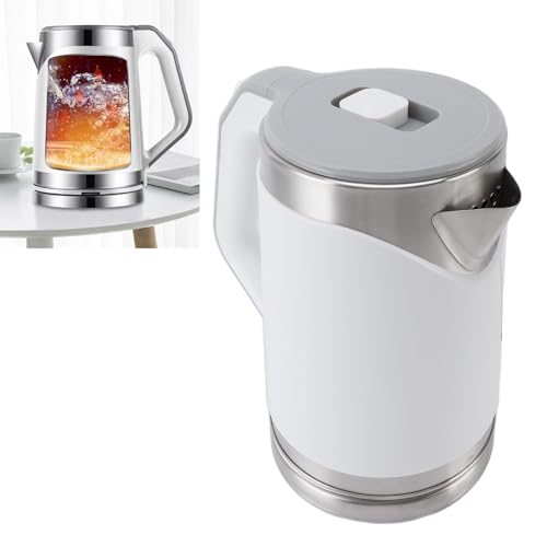 Tetera eléctrica Ymiko de acero inoxidable 2L 1500W miniatura 4