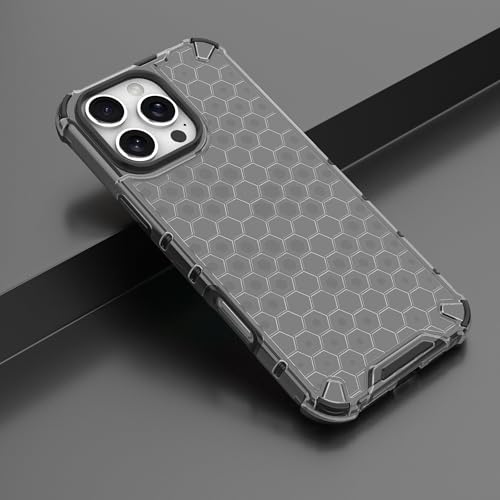 Image of Glasgow Back Case Cover Compatible with [ Apple iPhone 16 Pro Max ] (Stylish Design) - Black