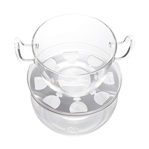 Toyandona 1 Set Glass Melting Pot Double Boiler Glass Milk Warmer Coffee Pot For Melting Butter Chocolate Candy Cheese Caramel Candle Making #TOP7