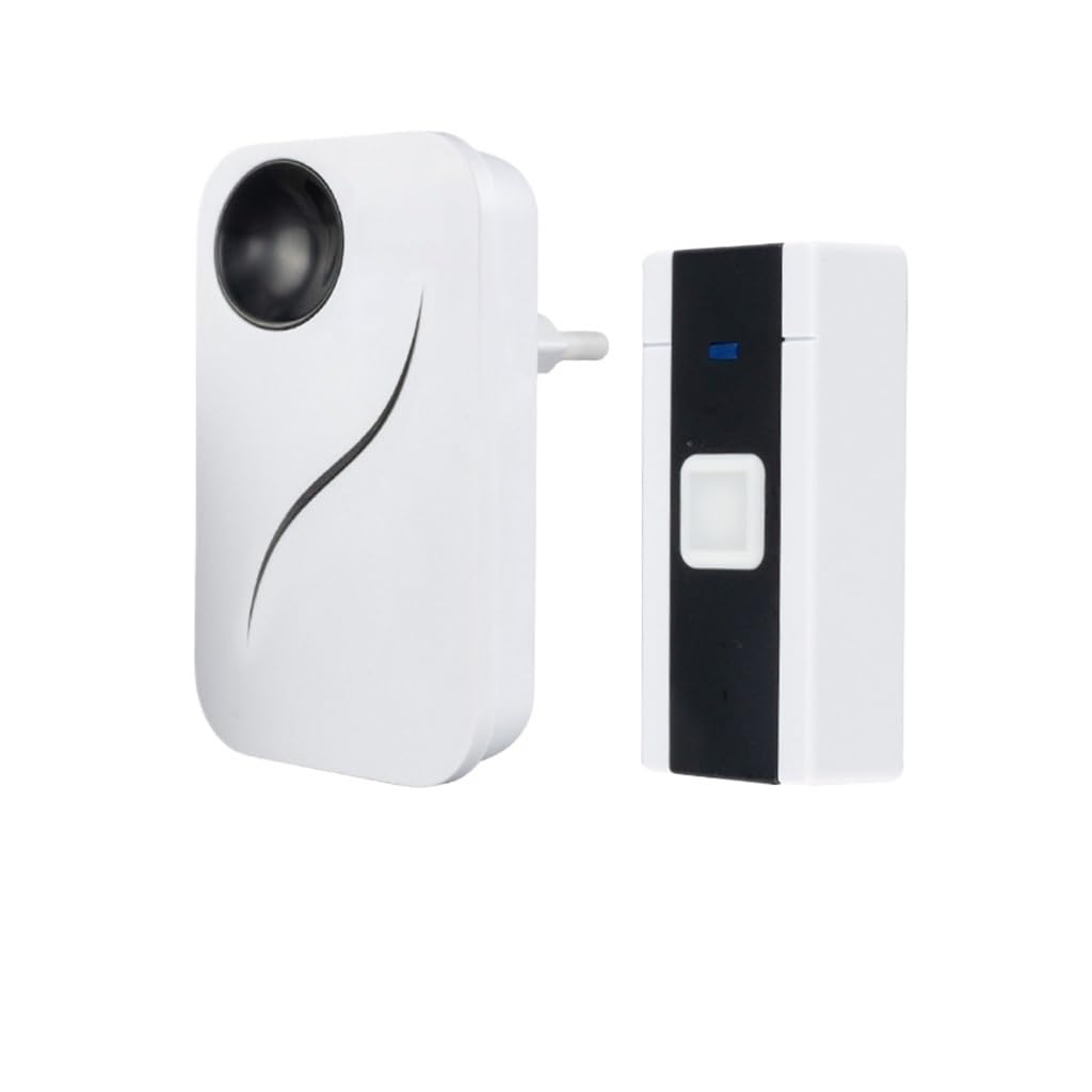 MOBYGKFY Non-Digital Doorbell Home Sensor 1 Trailer Pager 36 Ringtones