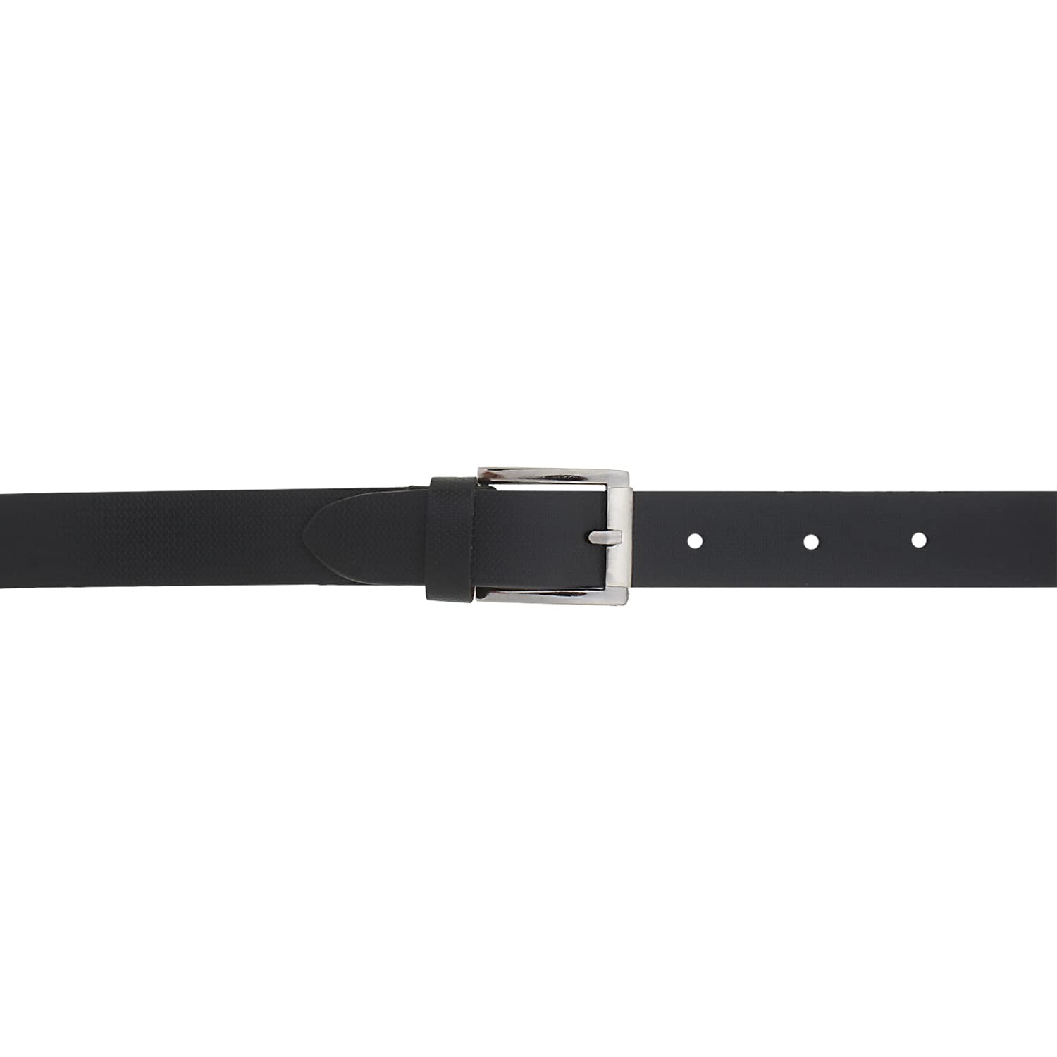 Zacharias Boy's Genuine Leather Belt for kids kb-009_Black (Pack of 1) (8-12 Years) - Image 4 thumbnail