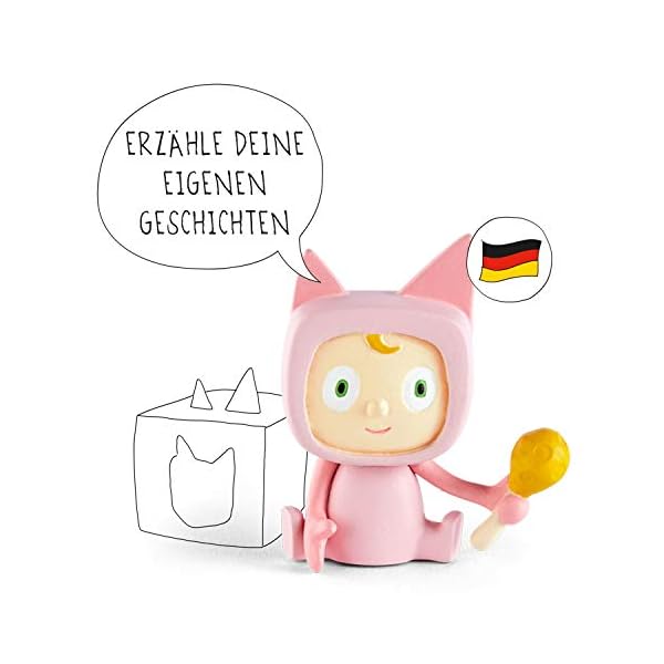tonies 02-0005 Hörfiguren für Toniebox - Kreativ Indianerin - ca. 90 Minuten Speicher für Deine Musik, Geschichten…