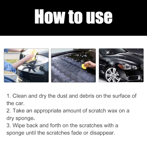 Cera para Reparar Rayones de Auto 120 ml Kit miniatura 7
