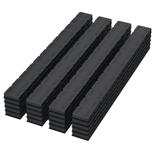 MIKKUPPA Black Wheel Weights - 1/4oz, 0.25oz (240pcs, 60oz/Box) Low Profile, Easy to Peel, Adhesive Stick on Tire Weights for Cars, Trucks, SUVs, Motorcycles, RC Cars, OEM Quality