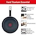 Tefal Hard Titanium Essential Bratpfanne 28 cm *+/- 0,5 cm, Antihaftversiegelung, Thermo-Signal bei idealer Brattemperatur, spülmaschinengeeignet, nicht induktionsgeeignet, Made in France, C38806