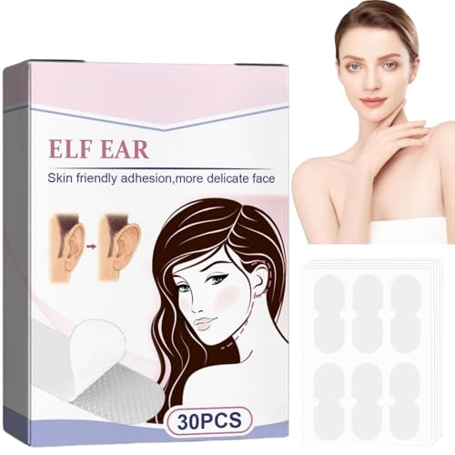 30PCS Cosmetic Ear Corrector,Solve Big Ear Problem with Ea/r Stickers,Waterproof E/ar Correctors Sticks,Invisible E/a/r Tape,Protruding E/ar Solution,Ea/r Correct/ors Adults