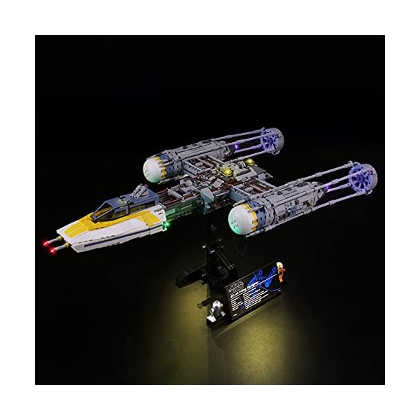 LED Light Up Kit Für (Star Wars Y-Wing Starfighter) Spielzeugmodelle Compatile Mit LEGO75181 (Nicht Das Modell…