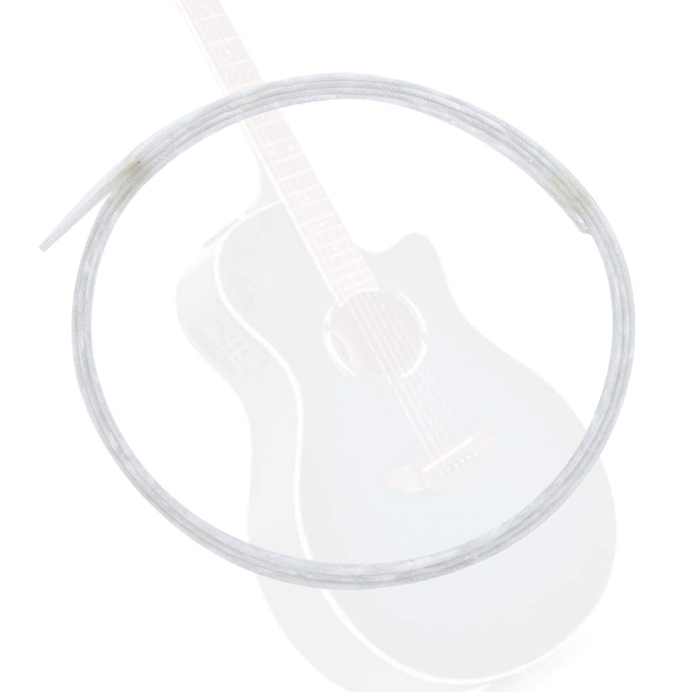 5 Sztuk 6mm szerokość Celuloidowa Biała Perła Gitara Wiązanie Purfling Wysokiej Jakości do Gitar Akustycznych i Gitar Klasycznych