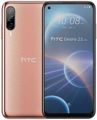 HTC Desire 22 Pro 5G Dual SIM 8GB RAM, 128GB, Gold Smartphone