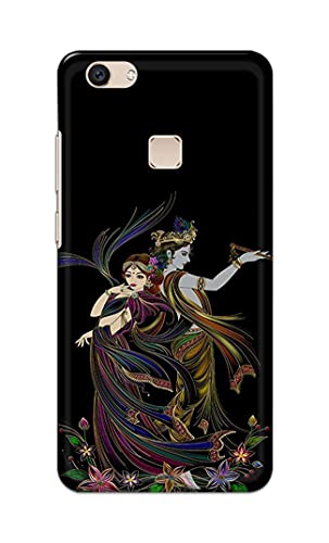 Image of Lord Radha and Krishna Hard Back Case Cover for Vivo V7 Plus /Vivo Y79 / Vivo Z10 (5.99 inch) Back Cover -(J5) VNS2223