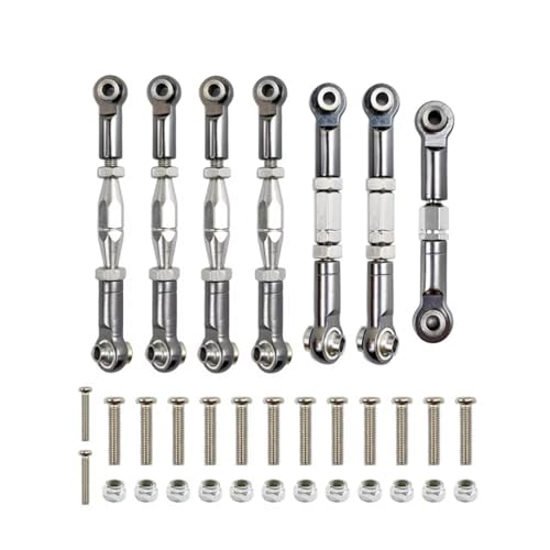 RC�A�b�v�O���[�h�X�y�A�p�[�c For Wltoys 144001 144002 144010 124007 124016 124017 124019 �����t�����g���A�^�C���b�h�����P�[�W�T�[�{�����N���b�h�Z�b�g Rc �J�[�A�b�v�O���[�h���i(Grey)