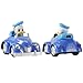 Disney Junior: 3 Pack Pull-Back Toy Vehicles - Donald, Goofy & Pluto - 3.75