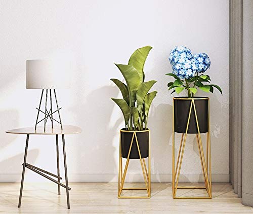 Crafter Plant Stand,Flower Stand Wrought Iron Flower Stand, Floor-Standing Plant Flower Stand Indoor Living Room Balcony Decoration Display Stand, Set of 2 (Black) (B08GM5H6CM) Amazon Price History, Amazon Price Tracker