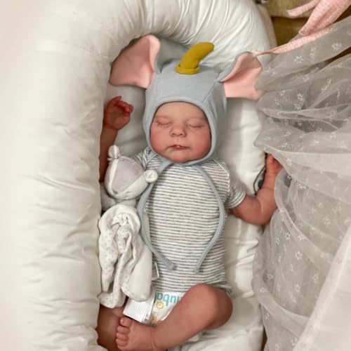 Muñeca Reborn Realista 19 Pulgadas para Niños 3+ miniatura 3