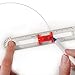Learning Resources SAFE-T Bullseye Compass, Ruler, Protractor, Early Geometry, Math Class Accessories, Ages 8+, Multicolor, Model:45701