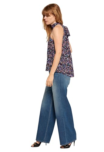 Image of Women's Penelope Halter Top in Caviar Multi