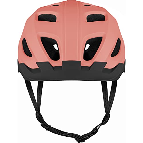 Image of Retrospec Lennon Adult Bike Helmet with LED Safety Light Adjustable Dial & Removable Visor - Adjustable Bicycle Cycling Helmet for Men & Women