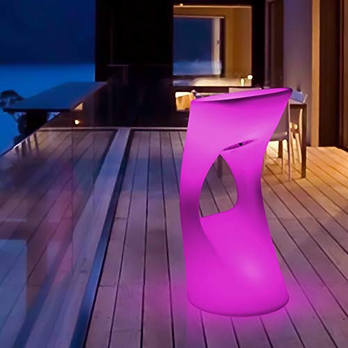Magshion 16 Color Changing Led Light Up Furniture Chair Bar Stool Barstool, Set Of 1 #TOP2