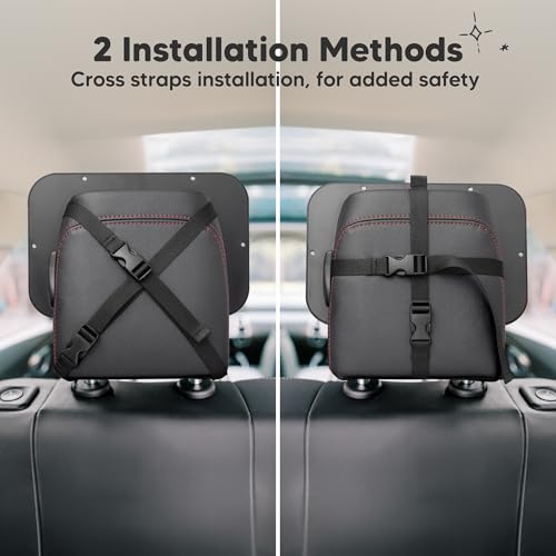 KeaBabies Baby Car Seat Mirror – Wide Shatterproof Backseat ...