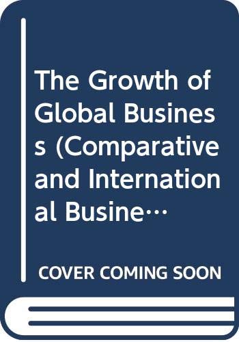 Buy The Growth of Global Business (International Business S.) — BookShops.in