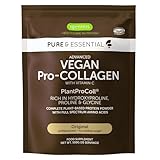 Colágeno Vegano en polvo - Proteína vegana, con Glicina, Prolina, Hidroxiprolina y Vitamina C, 35 dosis, de Igennus