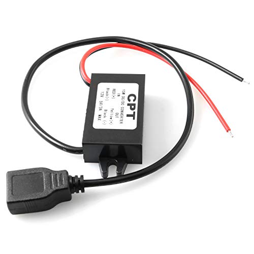 DGZZI DC Converter Buck Module 12V to USB 5V 3A DC-DC Converter Step Down Adapter for Car4